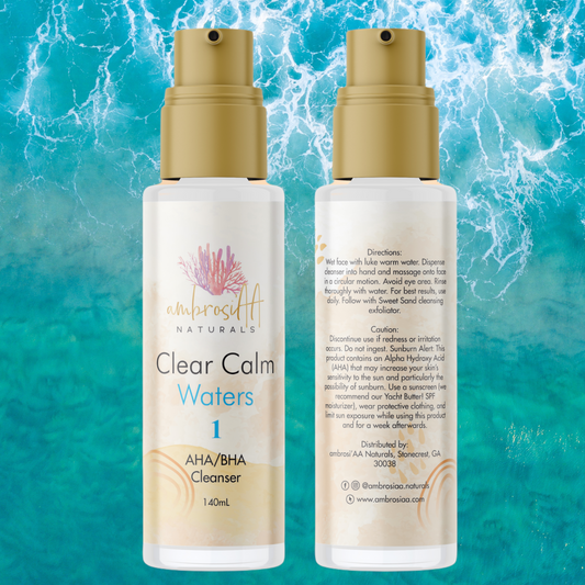 Clear Calm Waters | AHA / BHA Facial Cleanser